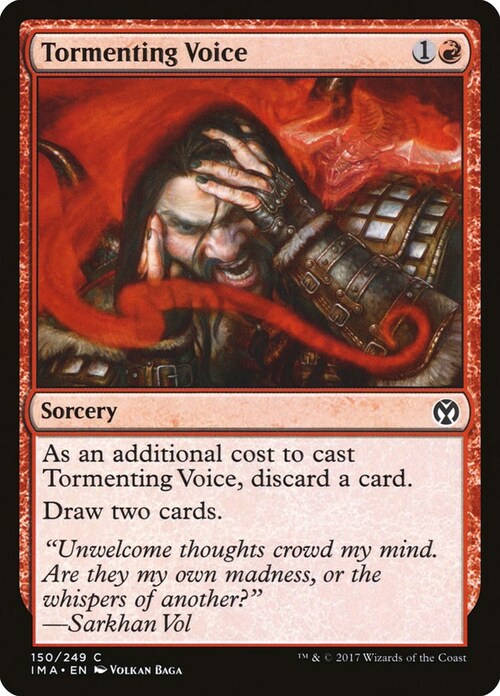 Tormenting Voice Card Front