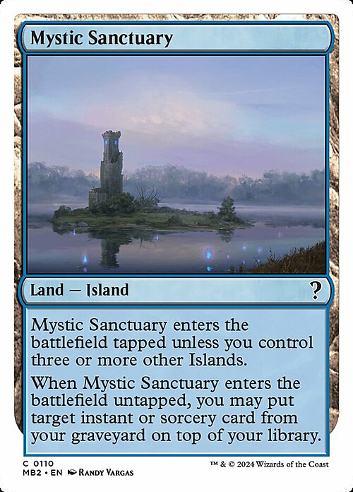 Mystic Sanctuary Card Front