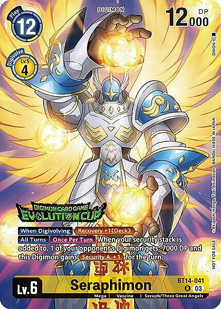 Seraphimon Card Front