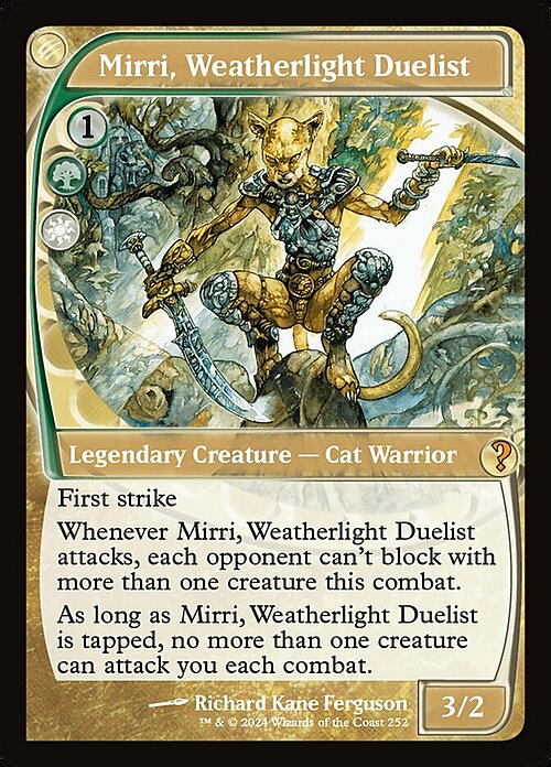 Mirri, Weatherlight Duelist Card Front