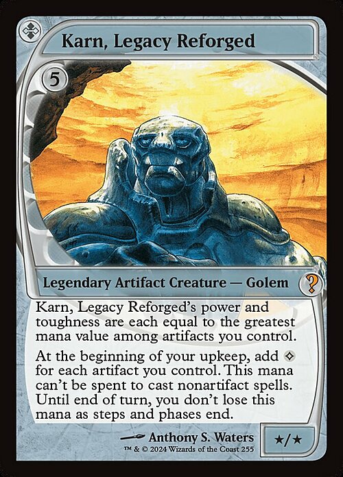 Karn, Legacy Reforged Card Front