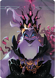 Ursula - Sea Witch Queen Puzzle Insert (Top Center)