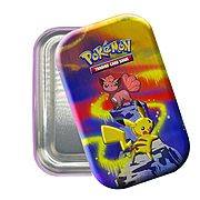 Tin Kanto Power Mini Tins: Pikachu & Vulpix vuota