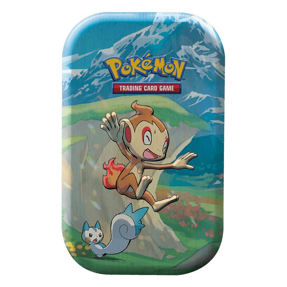 Scatola da collezione Sinnoh Stars Mini Tins: Chimchar