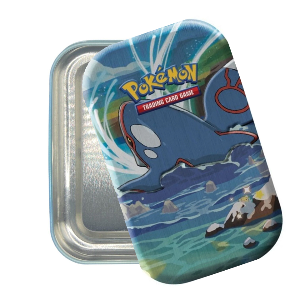 Tin Destino Splendente Mini Tins: Kyogre vuota