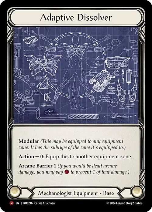 Adaptive Dissolver Card Front