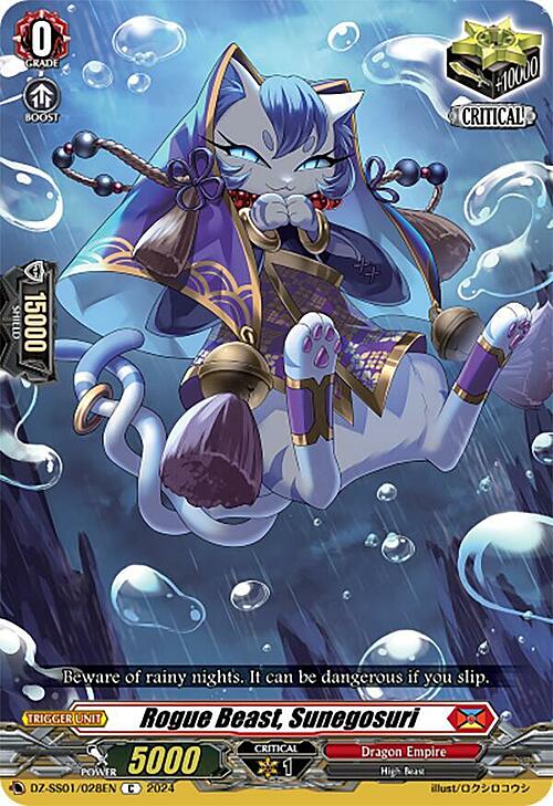 Rogue Beast, Sunegosuri Card Front