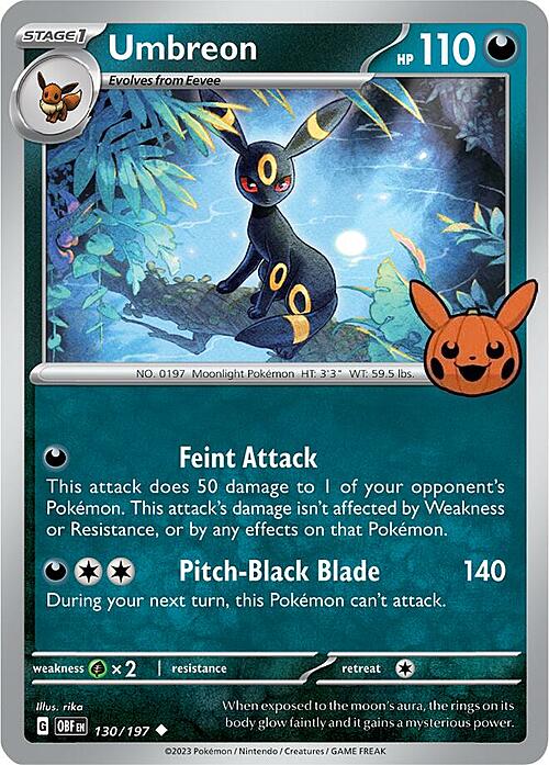 Umbreon Card Front