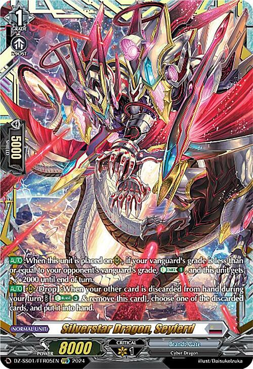 Silverstar Dragon, Seyferd Card Front