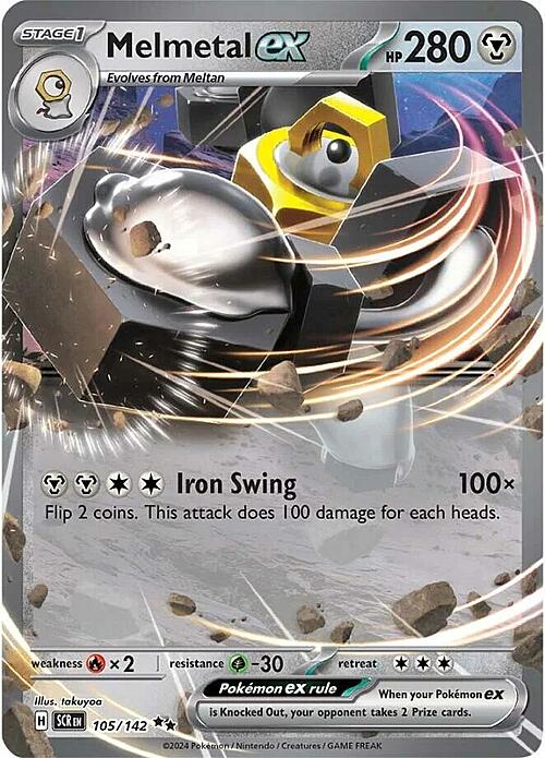 Melmetal ex Card Front