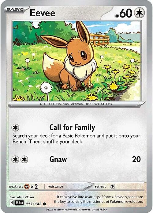 Eevee Card Front