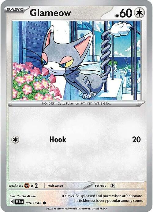 Glameow Card Front