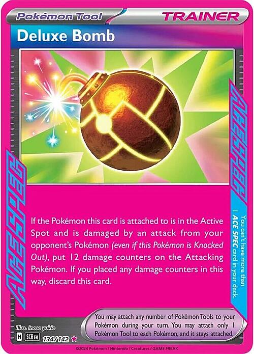 Deluxe Bomb Card Front