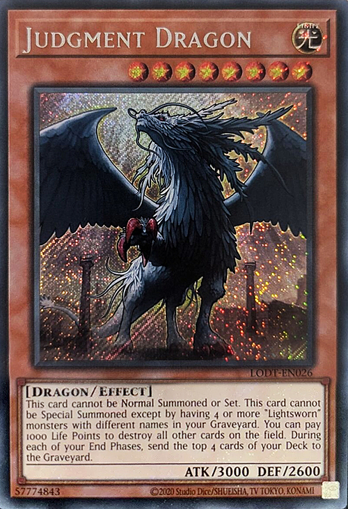 Judgment Dragon Card Front