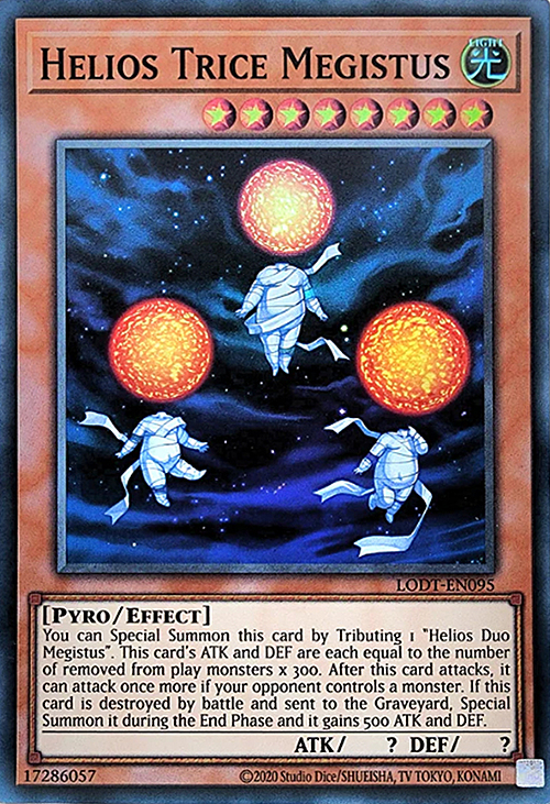 Helios Trice Megistus Card Front