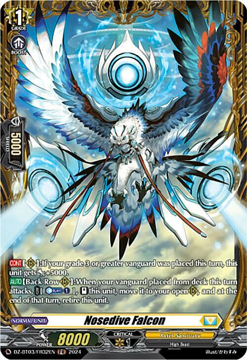 Nosedive Falcon Card Front