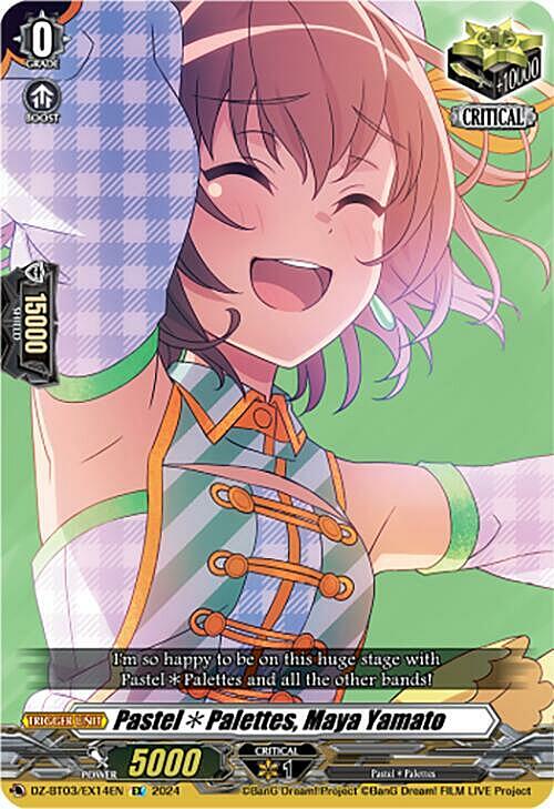 PastelPalettes, Maya Yamato Card Front