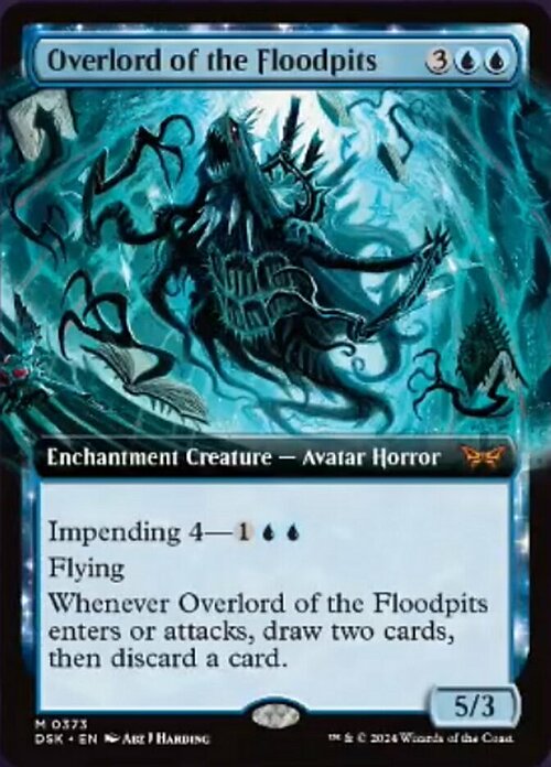 Overlord of the Floodpits Card Front