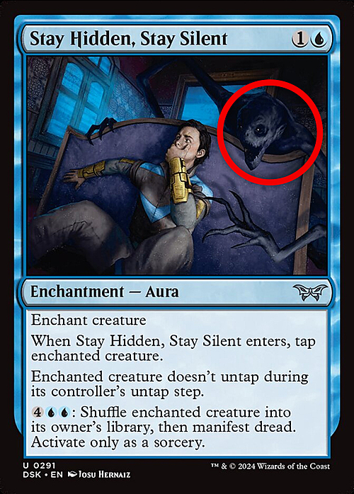 Stay Hidden, Stay Silent Card Front