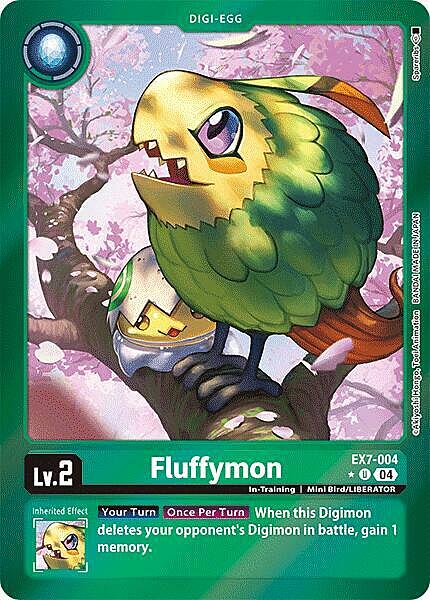 Fluffymon Card Front