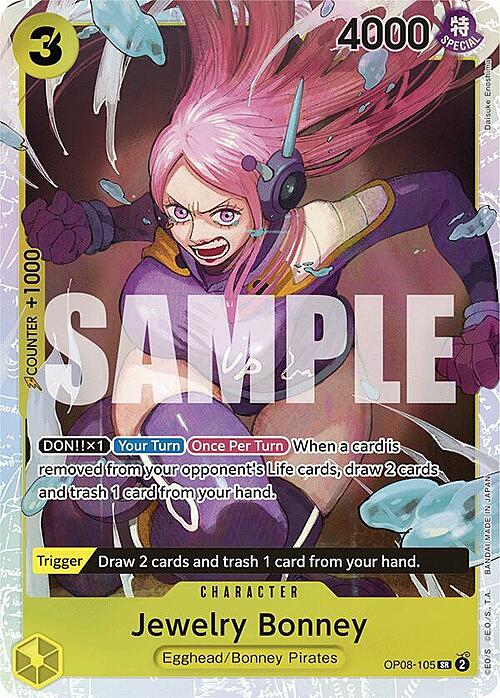 Jewelry Bonney Card Front