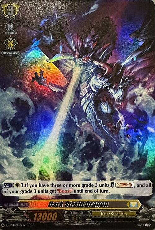 Dark Strain Dragon Card Front