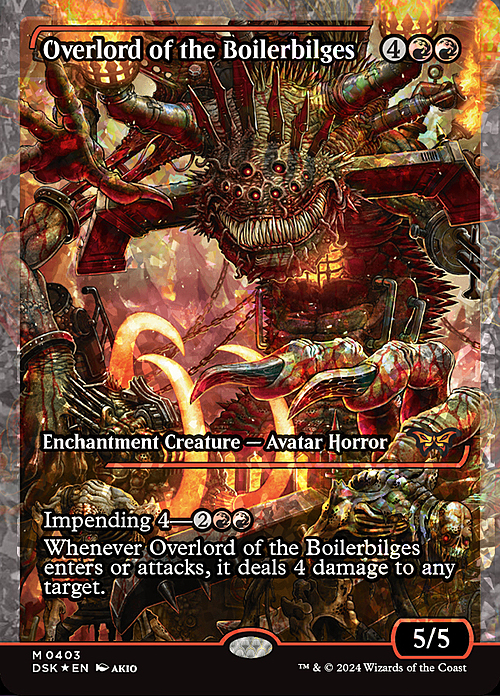 Overlord of the Boilerbilges Card Front