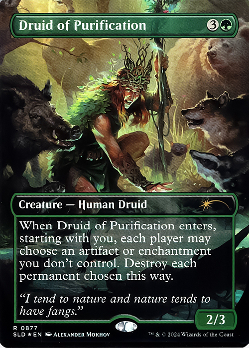 Druid of Purification Card Front