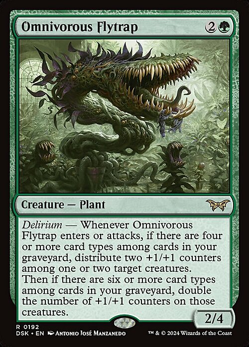 Omnivorous Flytrap Card Front