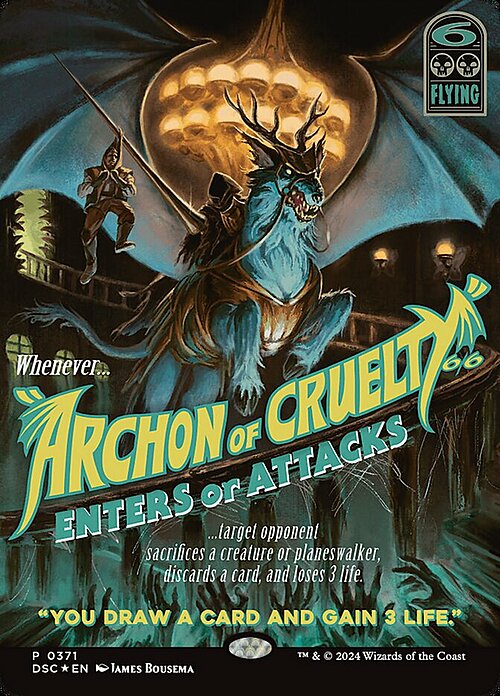 Archon of Cruelty Card Front