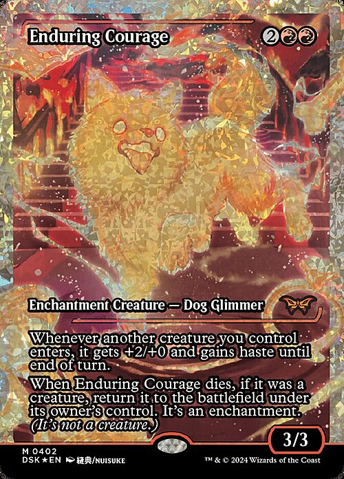 Enduring Courage Card Front