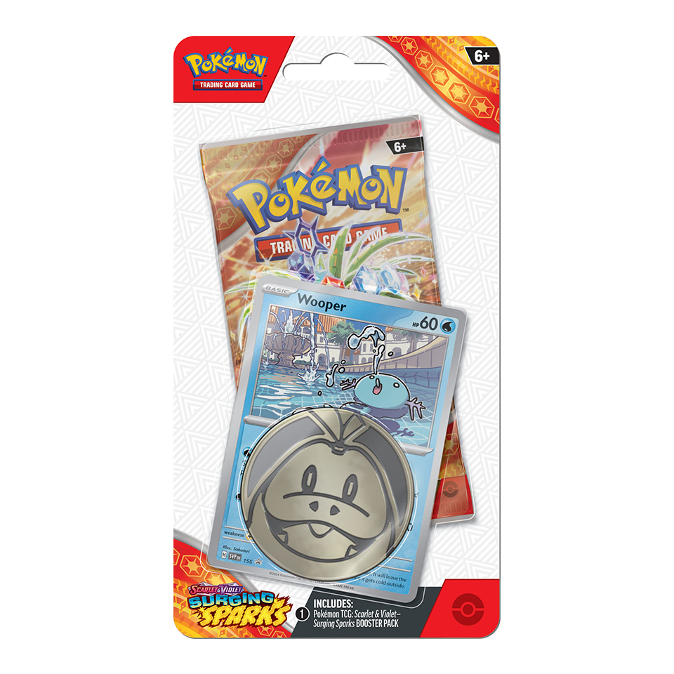 Surging Sparks: Wooper 1-Pack Blister