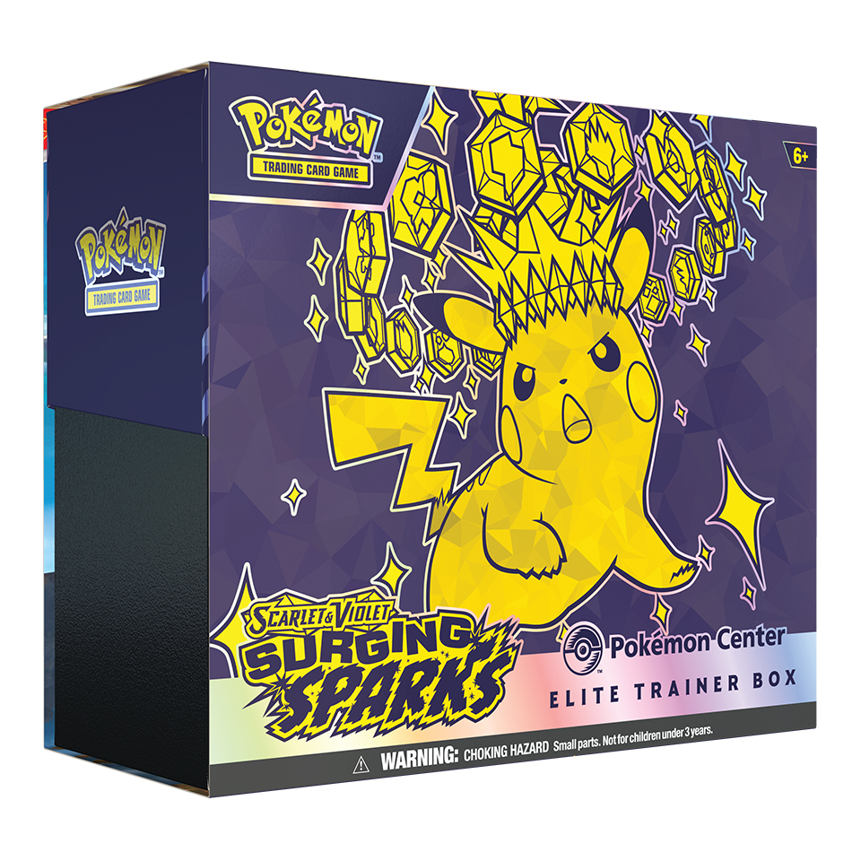 Caja de Entrenador Élite Pokémon Center de Chispas Fulgurantes