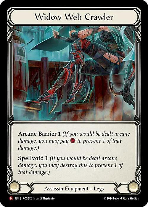 Widow Web Crawler Card Front