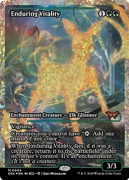 Enduring Vitality Card Front