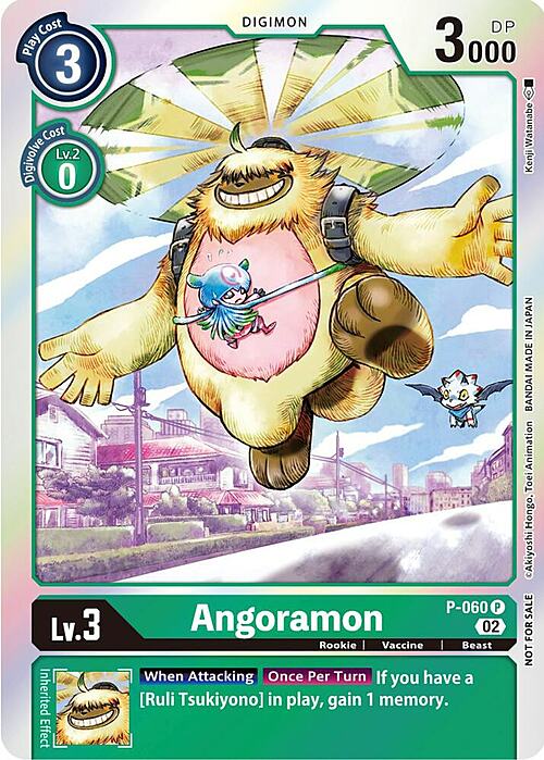 Angoramon Card Front