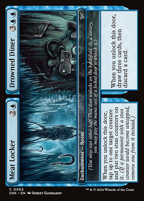 Meat Locker // Drowned Diner Card Front