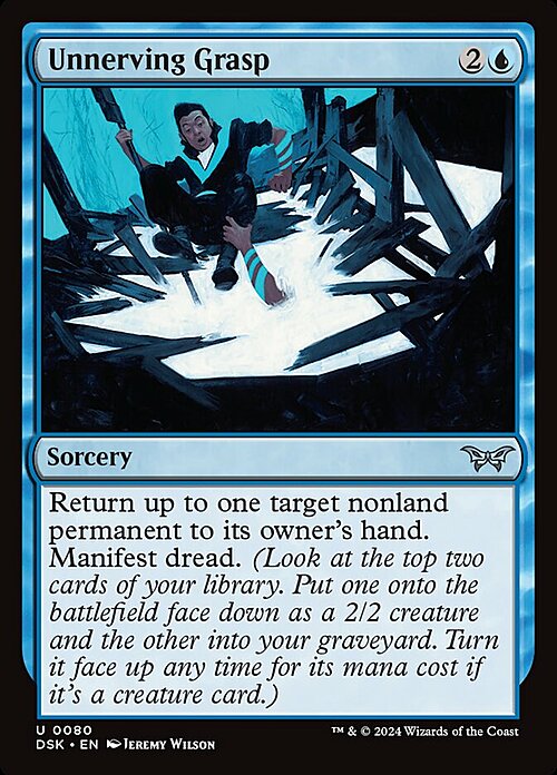 Unnerving Grasp Card Front