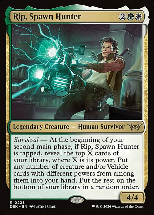 Rip, Spawn Hunter Card Front