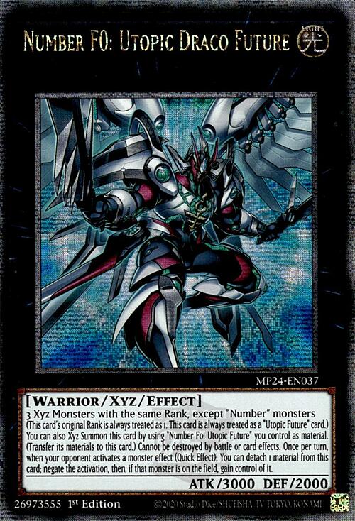 Number F0: Utopic Draco Future Card Front