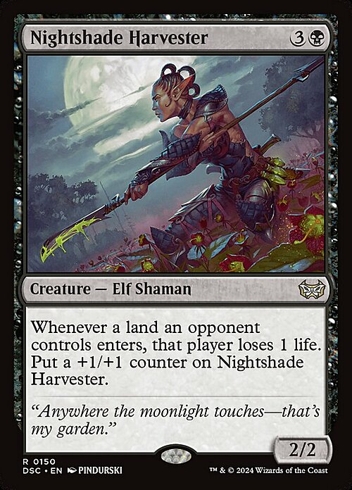 Nightshade Harvester Card Front