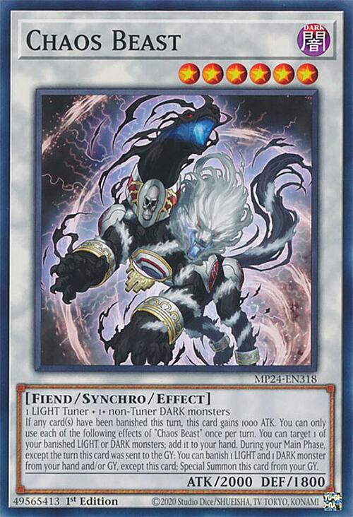 Chaos Beast Card Front