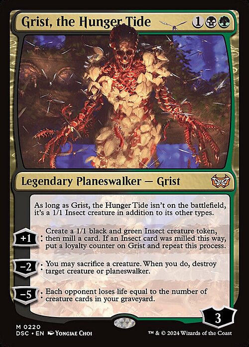 Grist, the Hunger Tide Card Front