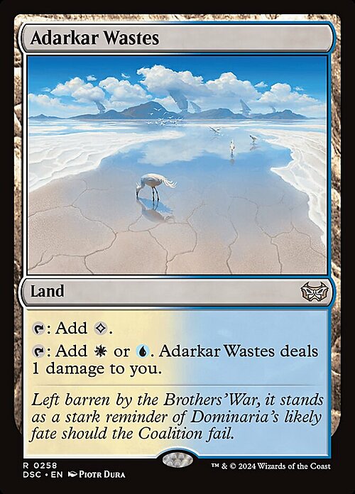 Adarkar Wastes Card Front