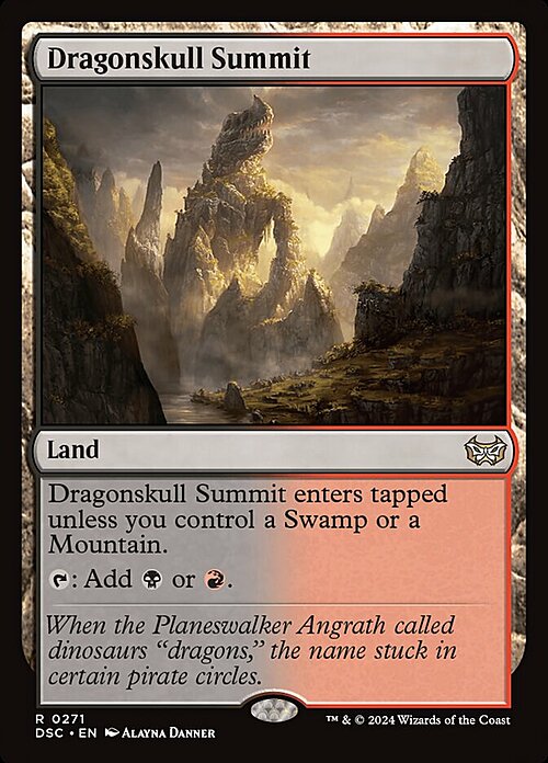 Dragonskull Summit Card Front