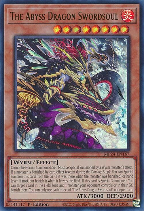 The Abyss Dragon Swordsoul Card Front