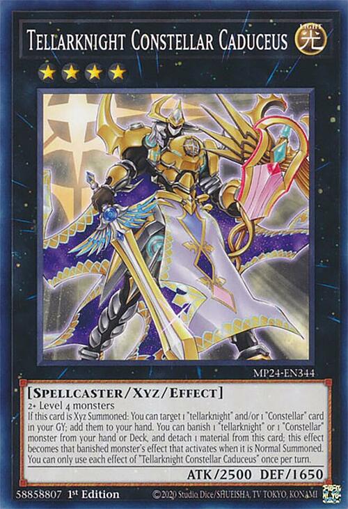 Tellarknight Constellar Caduceus Card Front