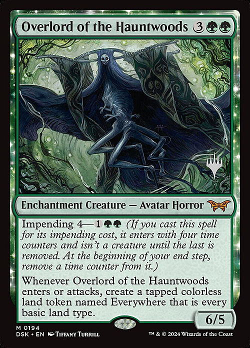 Overlord of the Hauntwoods Card Front