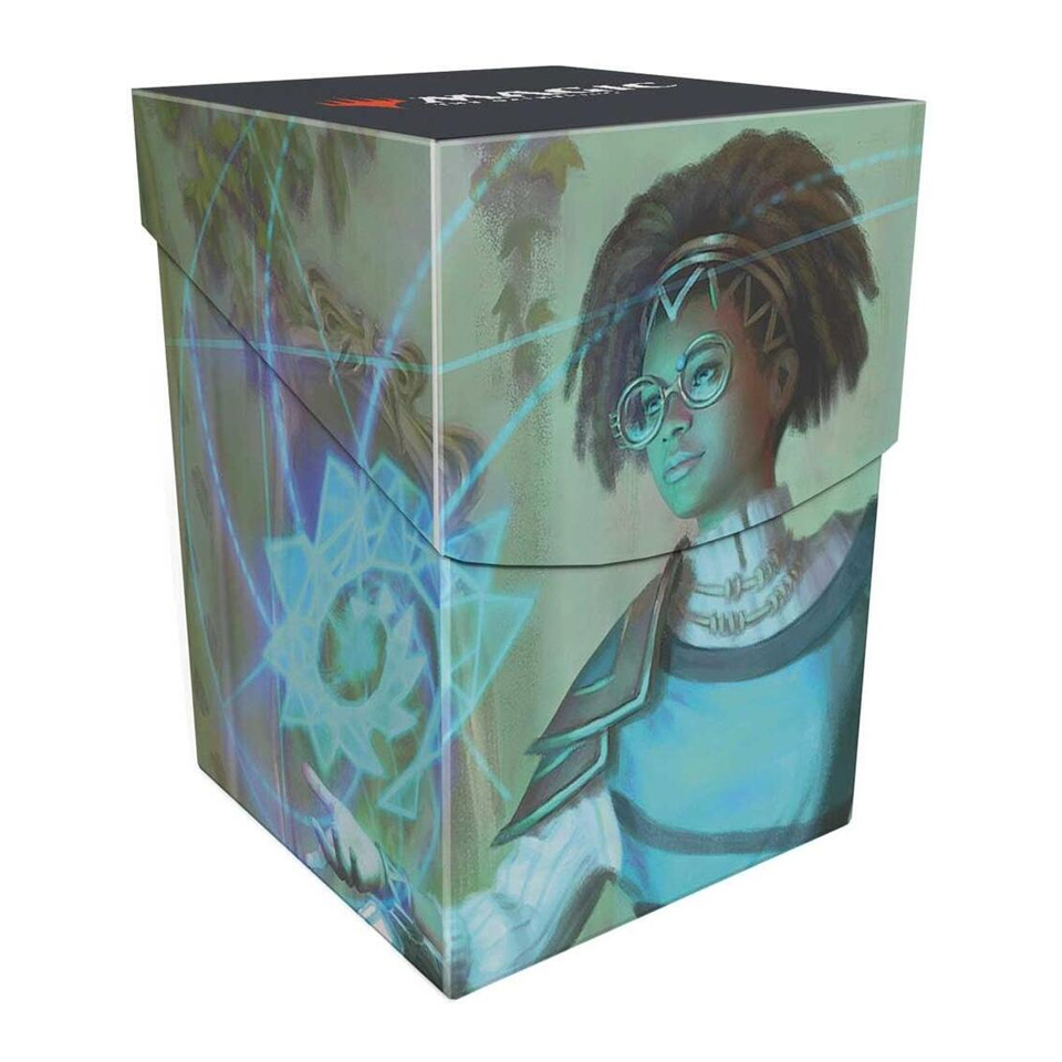 Duskmourn: La casa de los horrores: Deck Box "Zimone, Mystery Unraveler"