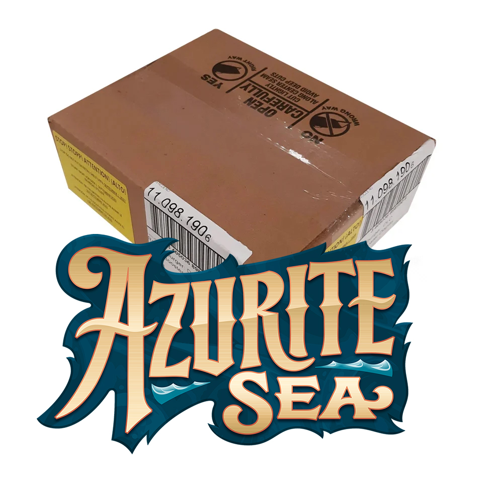 Confezione di 4 Box di buste di Mare di Azzurrite